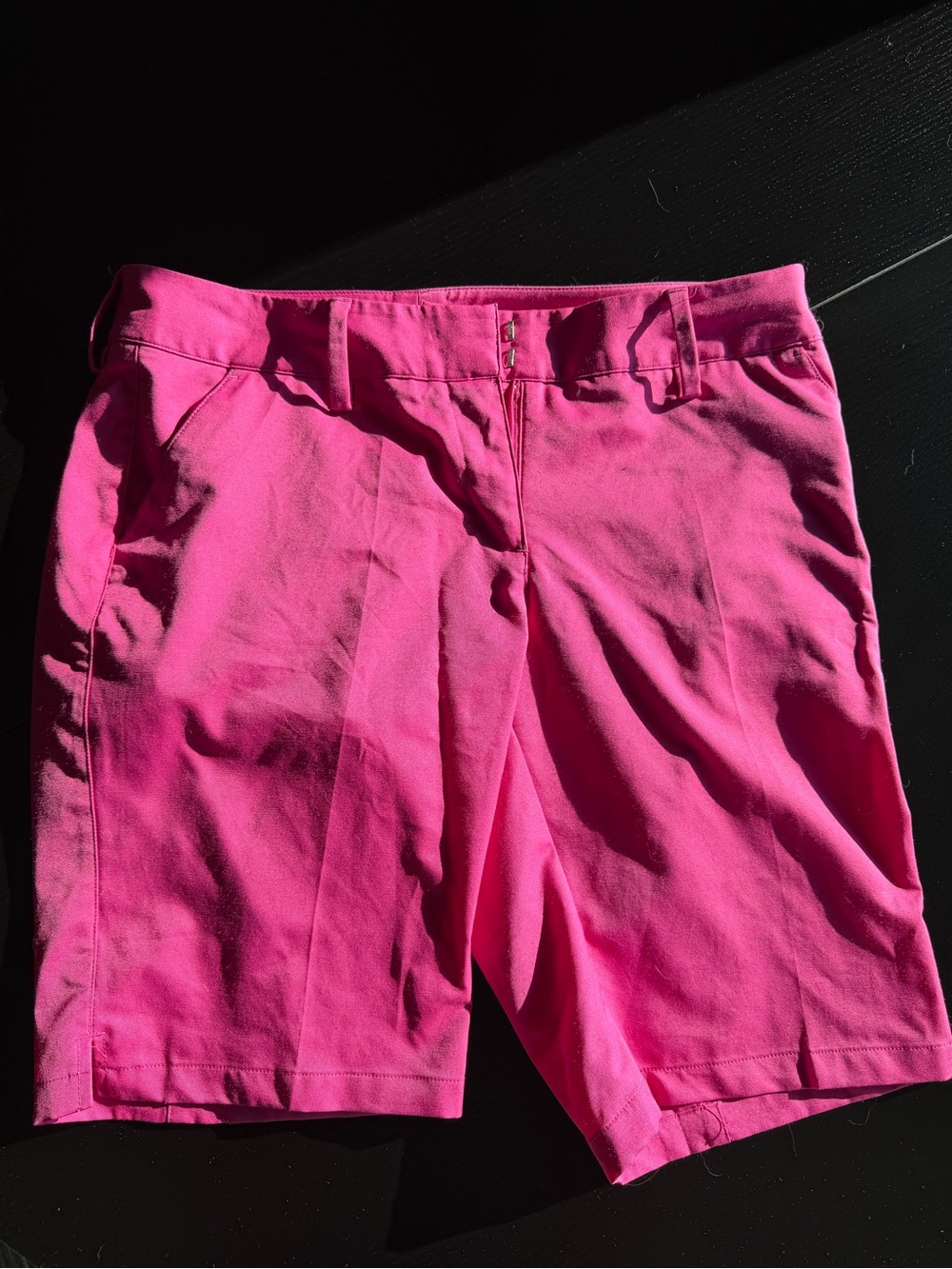 Adidas Clima cool | Women’s Bright Pink Stretch Golf Shorts size 10